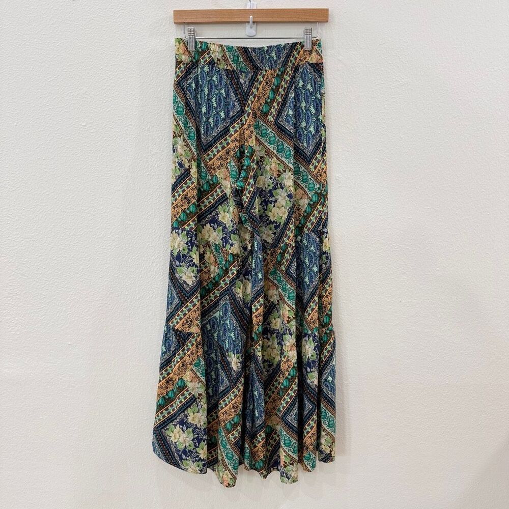 Johnny Was 'Rivera' Patchwork-Print Tiered Wide-L… - image 6